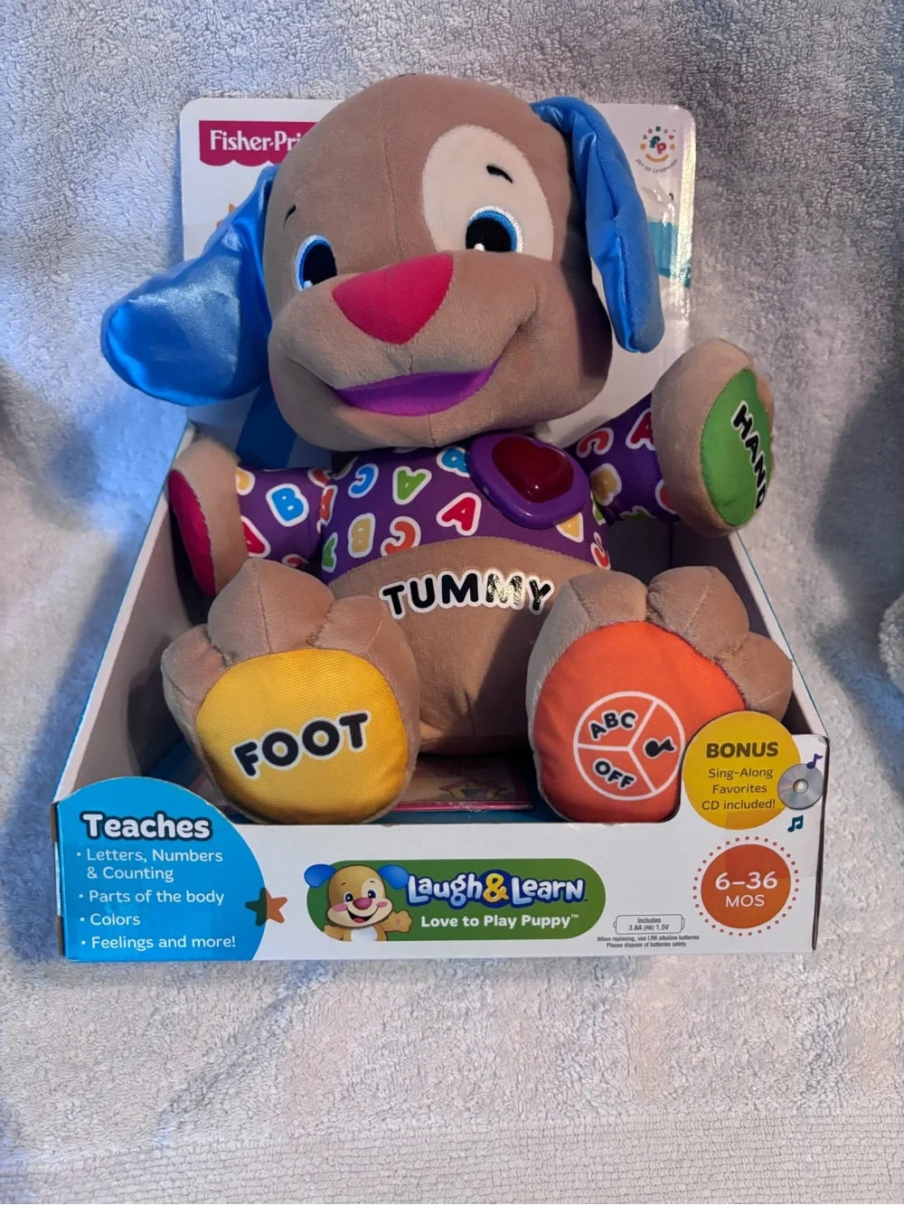 Fisher-Price Laugh and Learn Love to Play Puppy